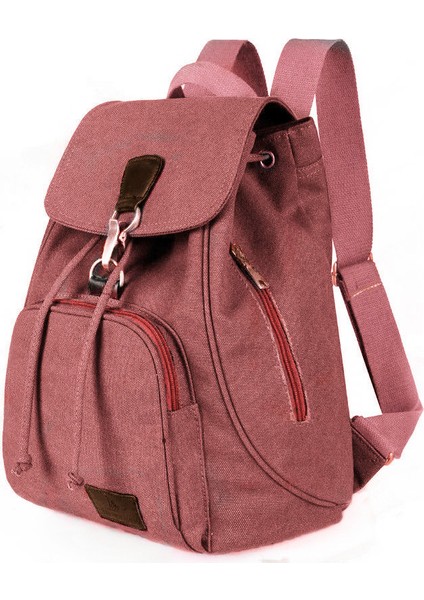 Retro Trendy Kızlar Açık Sırt Çantası Okul Çantası Moda Sırt Çantası (Yurt Dışından)