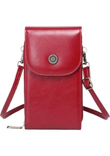 Kadın Dikey Moda Crossbody Cep Telefonu Çantası (Yurt Dışından)