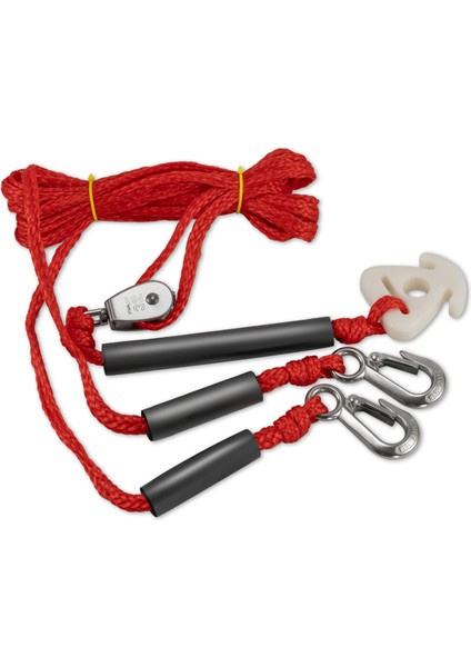 25FT Dayanıklı Deniz Çekme Halatı | Borular Için Hızlı Bağlantı | Deniz Su Sporları Jet Ski Su Kayağı Için Ağır Hizmet Kendini Merkezleyen Çekme Aparatı (Yurt Dışından)