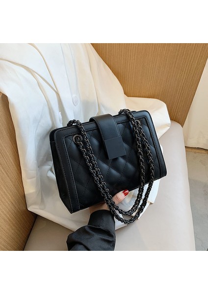 Zincir Çanta Moda Omuz Çantası (Yurt Dışından)