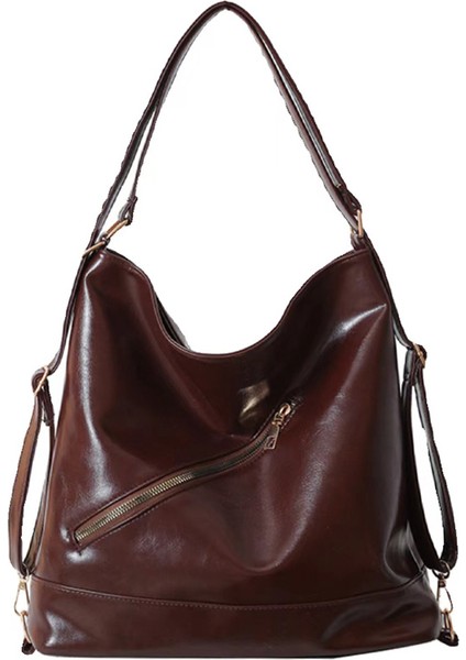 Bayan Tote Çanta Deri Omuz Çantası Kadınlar Için Moda Sırt Çantası Çok Fonksiyonlu Crossbody Çantalar (Yurt Dışından)