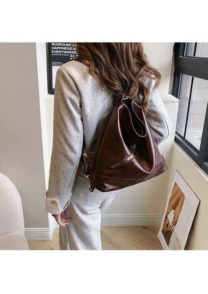 Bayan Tote Çanta Deri Omuz Çantası Kadınlar Için Moda Sırt Çantası Çok Fonksiyonlu Crossbody Çantalar (Yurt Dışından) modelleri