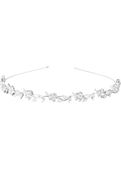Taç Çiçek Yaprakları Bandı Saç Bandı Nedime Düğün Başlığı (Yurt Dışından)