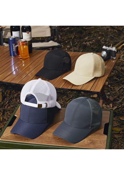 Güneş Şapkası Erkek Siperliğı Beyzbol Şapkası Çabuk Kuruyan File Şapka Balıkçılık Güneş Koruyucu Sivri Şapka (Yurt Dışından) fiyatları