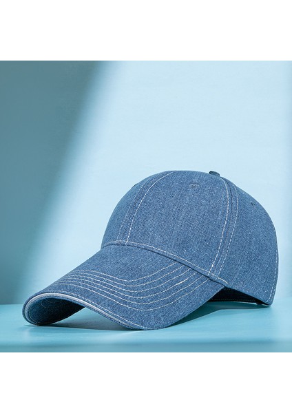 Erkek ve Kadın Kot Beyzbol Şapkası Gündelik Moda Güneşlik Sivri Uçlu Kap Yansıtıcı Şerit Şapka (Yurt Dışından) fiyatları