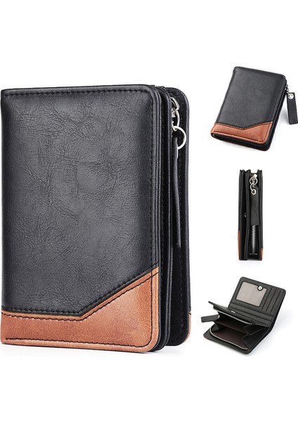 Erkek Çok Fonksiyonlu Büyük Kapasiteli Cüzdan (Yurt Dışından)