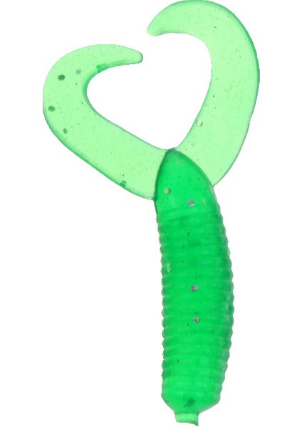 4 cm Ikiz Kuyruk Şak Cazibesi Kurtçuk Grub Solucanlar Cazibesi Yeşil (Yurt Dışından) fiyatları