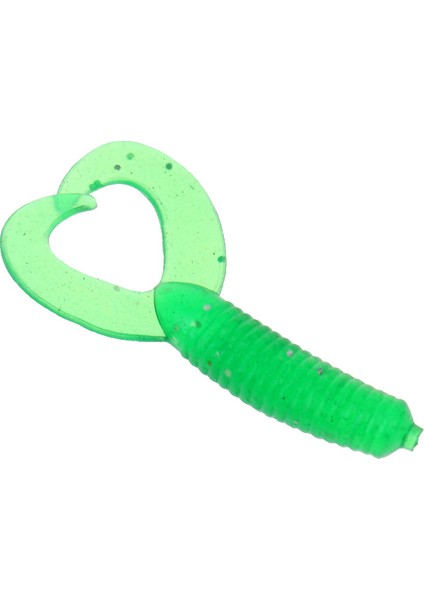 4 cm Ikiz Kuyruk Şak Cazibesi Kurtçuk Grub Solucanlar Cazibesi Yeşil (Yurt Dışından) modelleri