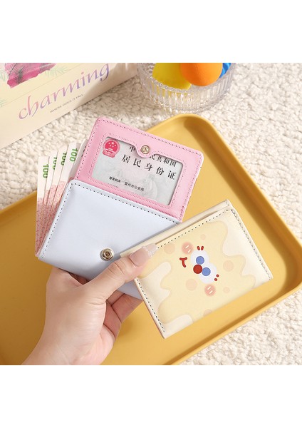 High Beauty Folding 30% Off Short Zero Wallet (Yurt Dışından)