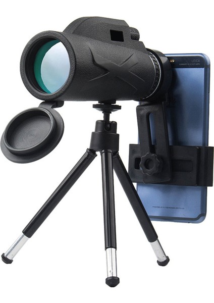 80X100 Monoküler Dış Mekan Kuş Gözlem Teleskop Telefon Kamera Hd Gece Görüşü, Monoküler, Tripod 2021 Yeni Dropshipping (Yurt Dışından)