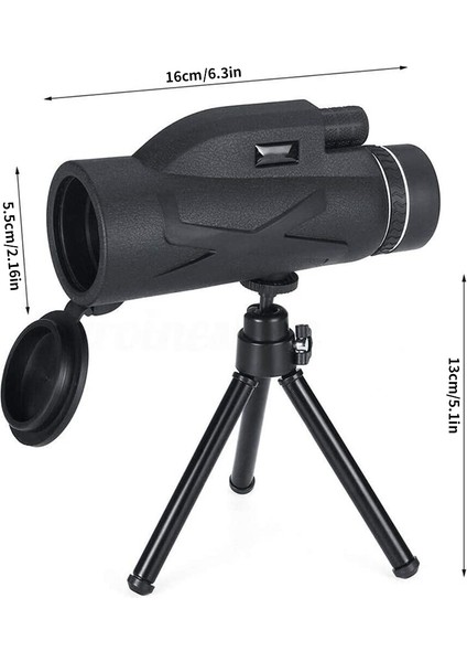 80X100 Monoküler Dış Mekan Kuş Gözlem Teleskop Telefon Kamera Hd Gece Görüşü, Monoküler, Tripod 2021 Yeni Dropshipping (Yurt Dışından) modelleri