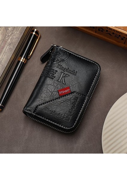 Erkek Çok Fonksiyonlu Büyük Kapasiteli Cüzdan (Yurt Dışından)