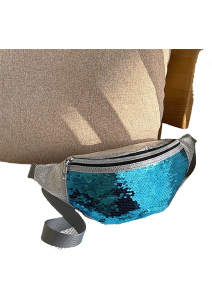 Ins Pullu Bel Çantası Kadınların Yeni Cep Telefonu Crossbody Çantası (Yurt Dışından)