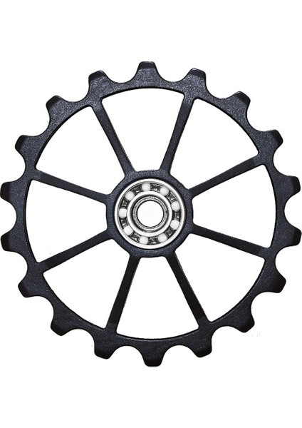 Meıjun 18T Bisiklet Arka Attırıcı Tekerlek Seramik Rulman Kasnak Yol Bisikleti Kılavuz Rulo Avara 4mm 5mm 6mm (Yurt Dışından)