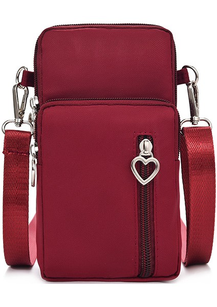 Yeni Cep Telefonu Çantası, Bayan Çapraz Çanta, Mini Çanta, Cep Telefonu Çantası, Askılı Boyun, Taşınabilir Bileklik, Bozuk Para Cüzdanı (Yurt Dışından)