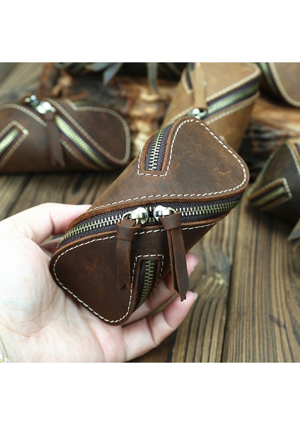 Araba Anahtar Çantası Mini Inek Derisi Anahtar Çantası (Yurt Dışından) fiyatları