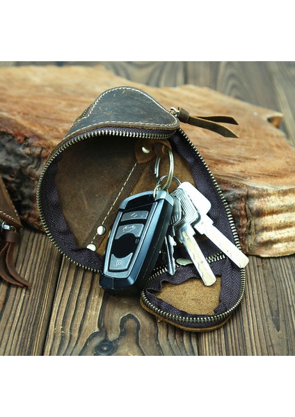 Araba Anahtar Çantası Mini Inek Derisi Anahtar Çantası (Yurt Dışından) modelleri
