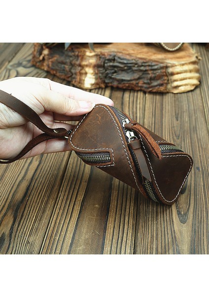 Araba Anahtar Çantası Mini Inek Derisi Anahtar Çantası (Yurt Dışından) fırsatları