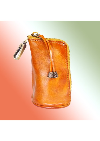 Erkek Anahtar Çantası Kadın Bozuk Para Cüzdanı Inek Derisi Anahtar Çantası (Yurt Dışından) fiyatları