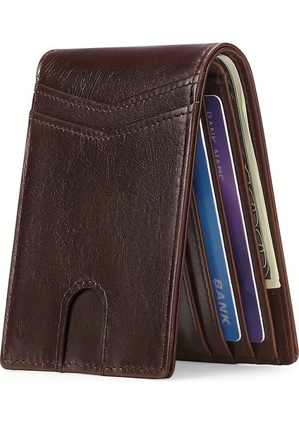 Erkek Çok Fonksiyonlu Büyük Kapasiteli Cüzdan (Yurt Dışından)