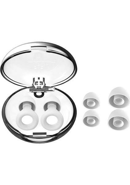 Tcherchı Sessiz Gürültü Azaltıcı Kulak Tıkacı Esnek Silikon (Yurt Dışından)