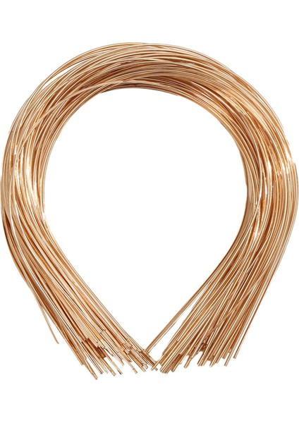 El Sanatları Için 50 Düz Metal Bantları Pürüzsüz Saç Tokaları Bandı Çerçeve Altın (Yurt Dışından) modelleri