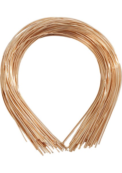 El Sanatları Için 50 Düz Metal Bantları Pürüzsüz Saç Tokaları Bandı Çerçeve Altın (Yurt Dışından) fırsatları