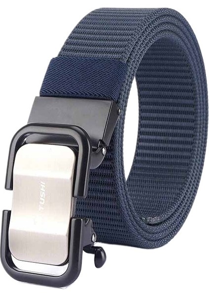 Naylon Kanvas Nefes Alabilen Otomatik Tokalı Kemer (Yurt Dışından)