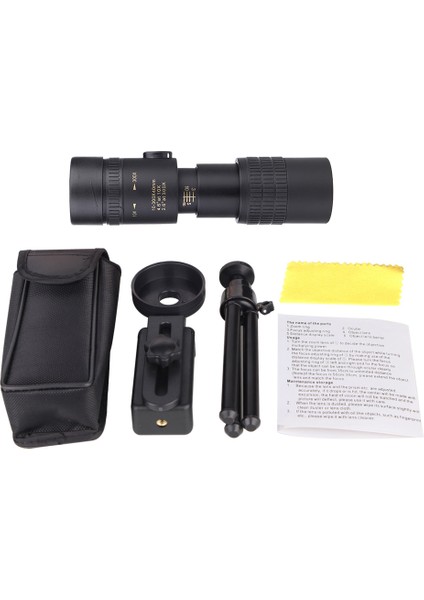 Askeri Metal 10300X Zoom Hd Güçlü Dürbün Uzun Menzilli Taşınabilir Yüksek Kaliteli Profesyonel Teleskop Monoküler (Yurt Dışından)