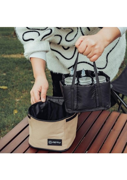 Açık Taşınabilir Kamp Mutfak Baharat Kavanozu Çanta Seti (Yurt Dışından) modelleri