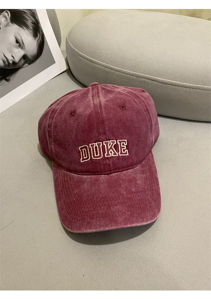 Kore Tarzı Erkekler ve Kadınlar Için Yıkanmış Eski Retro Sivri Uçlu Şapka Sokak Çok Yönlü Kavisli Siperlikli Beyzbol Şapkası Yumuşak Üst Yüzü Gösteren Genç Çift Trendi (Yurt Dışından)