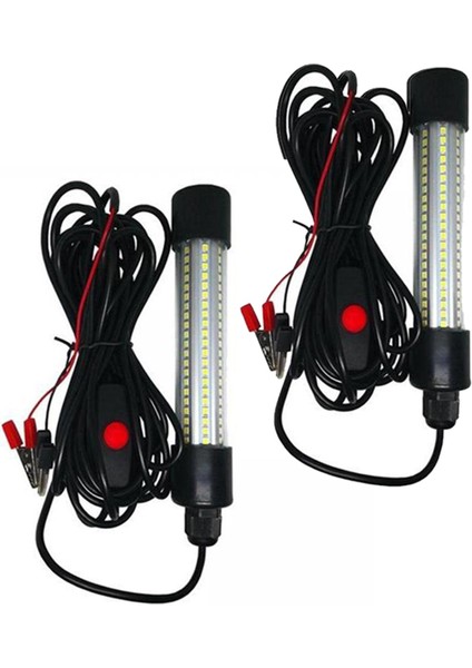 2 12 V LED Sualtı Dalgıç Balıkçılık Işık Çekme Lambaları (Yurt Dışından)