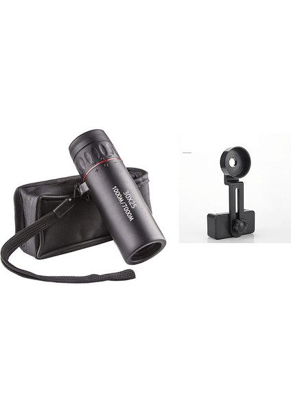 Yüksek Çözünürlüklü Monoküler Teleskop 30X25 Su Geçırmez Mini Taşınabilir Askeri Yakınlaştırma 10X Seyahat Açık Yürüyüş Içın Kapsam (Yurt Dışından)