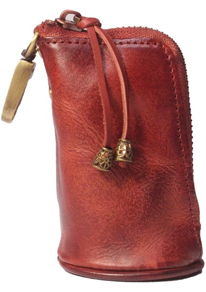 Erkek Anahtar Çantası Kadın Bozuk Para Cüzdanı Inek Derisi Anahtar Çantası (Yurt Dışından)