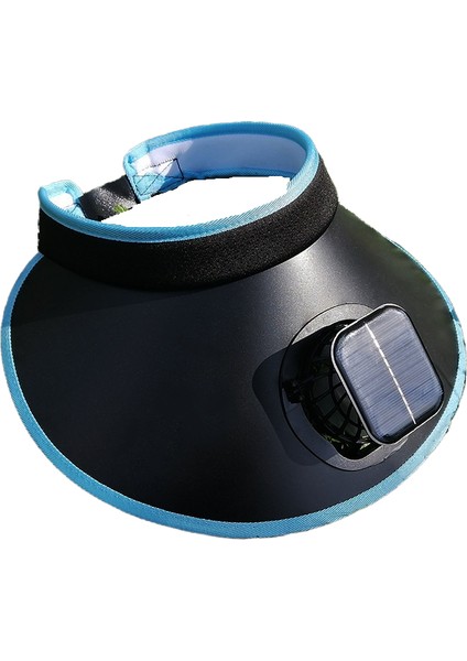 Yaz Açık Güneş Üç Hızlı Ayarlanabilir Fan Güneş Koruma Şapkası (Yurt Dışından)