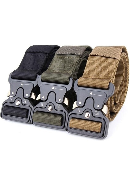 3.8 cm Erkek Taktik Naylon Kemer (Yurt Dışından)