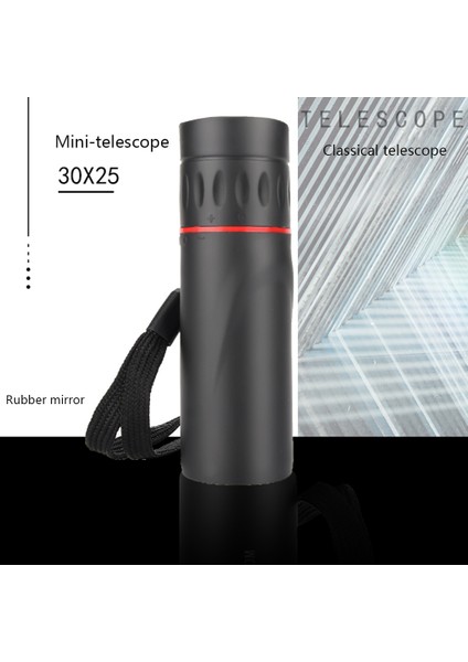 30*25 Optik Yakınlaştırma Alan Gözlükleri Teleskoplar Clear View Kırmızı Film Hd Dürbün Ayarlanabilir Odak Uzaklığı Içın (Yurt Dışından) indirimleri