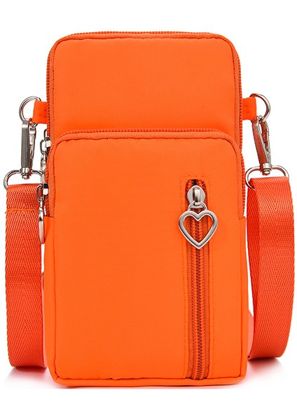 Yeni Cep Telefonu Çantası, Bayan Çapraz Çanta, Mini Çanta, Cep Telefonu Çantası, Askılı Boyun, Taşınabilir Bileklik, Bozuk Para Cüzdanı (Yurt Dışından)