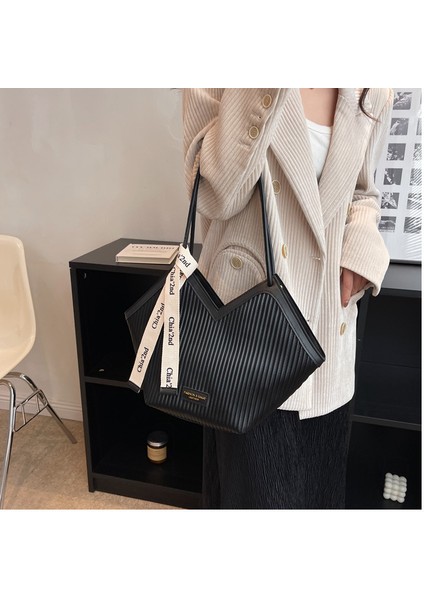 Trendy Kore Tarzı Moda Omuz Çantası Büyük Kapasiteli Banliyö Çantası (Yurt Dışından) indirimleri