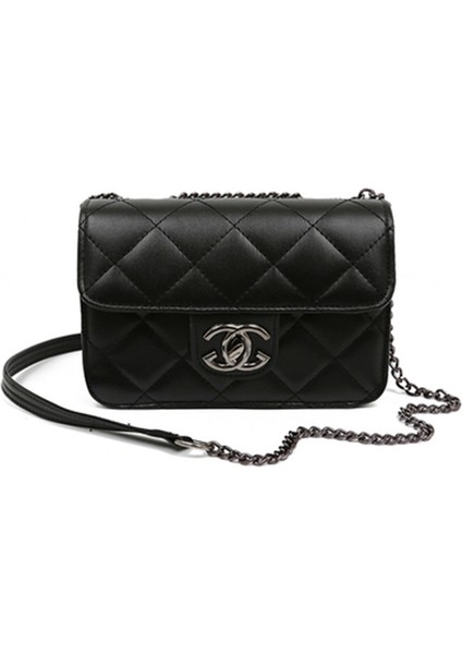 Tek Omuz Çantası, Moda Zincir Çantası, Küçük Kare Çantası, Kadınların Karşılık Çantası (Yurt Dışından) fırsatları