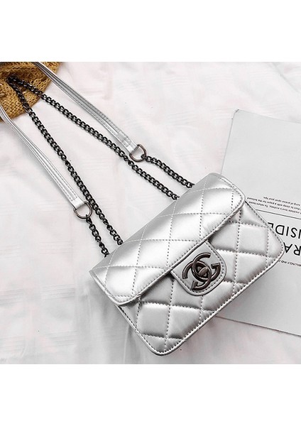 Tek Omuz Çantası, Moda Zincir Çantası, Küçük Kare Çantası, Kadınların Karşılık Çantası (Yurt Dışından) indirimleri