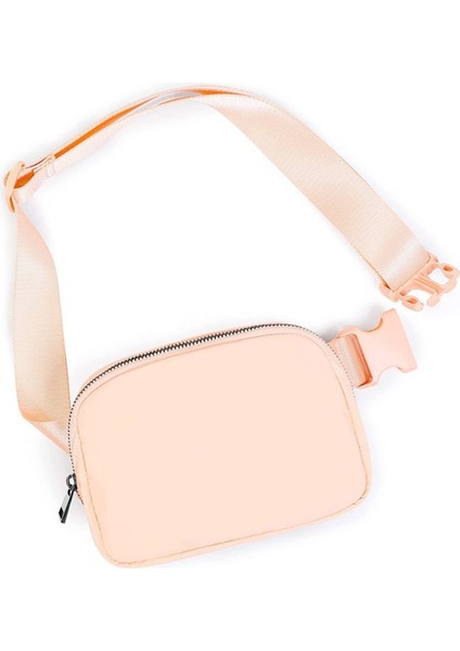 Çok Fonksiyonlu Açık Hava Crossbody Bel Çantası Çalışan Açık Hava Spor Fitness Çantası (Yurt Dışından)