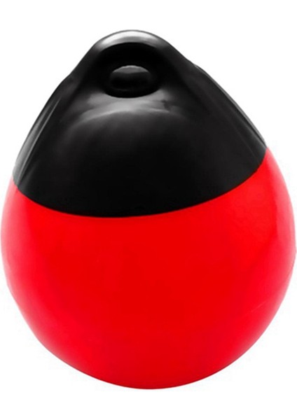 Ağır Hizmet Tipi Pvc Tekne Topu Yuvarlak Çapa Şamandıra Dock Tampon Topu Şişme Koruma Deniz Bağlama Şamandırası Kırmızı (Yurt Dışından)