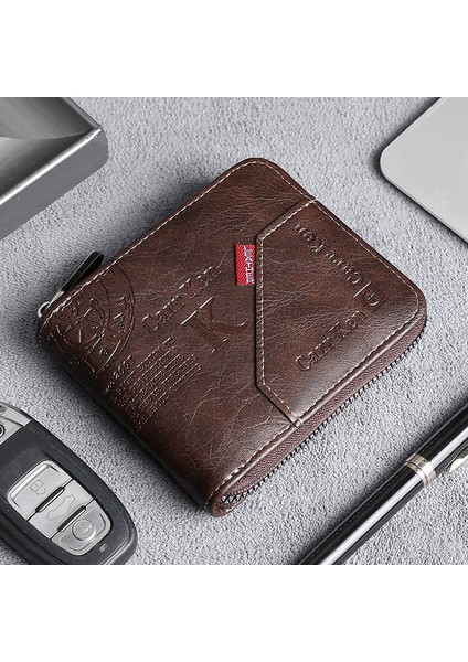 Erkek Çok Fonksiyonlu Büyük Kapasiteli Cüzdan (Yurt Dışından)