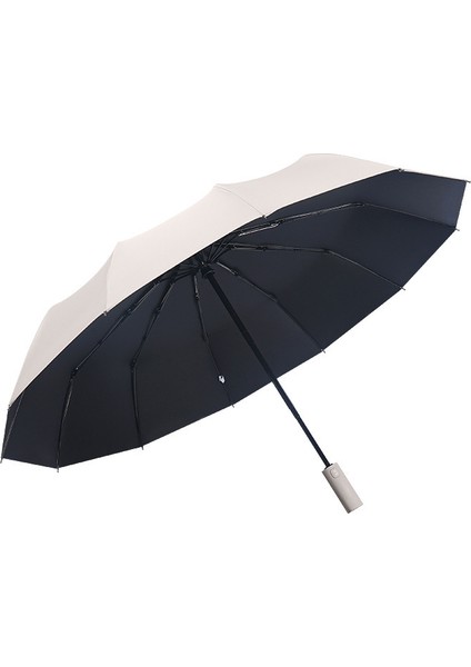 Büyük 12 Kaburga Güçlü Şemsiye Büyüt 108 cm Çap Otomatik Uv Şemsiye Rüzgar ve Yağmur Direnci Bumbershoot (Yurt Dışından) fiyatları
