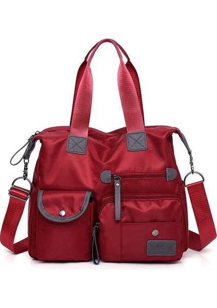 Kadın Su Geçirmez Büyük Kapasiteli Omuz Çantası - Siyah (Yurt Dışından)