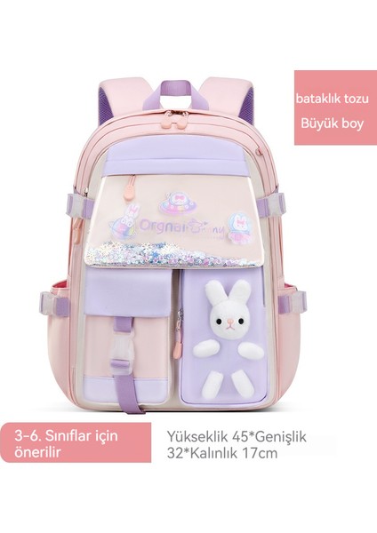 Yeni Buzdolabı Quicksand Çocuk Sırt Çantası Kadın Su Geçirmez Tek Omuz Crossbody Eğitim Çantası Ilköğretim Okul Çantası (Yurt Dışından)