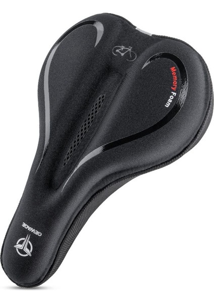 Bisiklet Minder Örtüsü Dağ Bisikleti Minder Örtüsü Rahat Bellek Sünger Silikon Yumuşak Bisiklet Sele Kılıfı (Yurt Dışından)