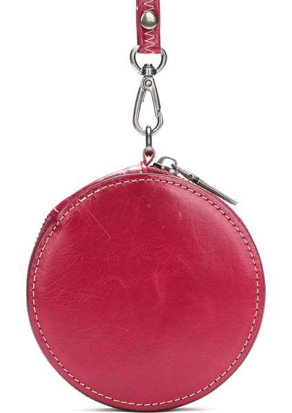 Retro Birinci Katman Inek Derisi Bozuk Para Cüzdanı Değiştirme Saklama Çantası (Yurt Dışından)