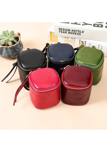 Kadınlar Için Retro Moda Hakiki Deri Bozuk Para Saklama Çantası (Yurt Dışından) fiyatları